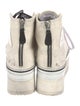 R13 Canvas Distressed Accents Chunky Sneakers