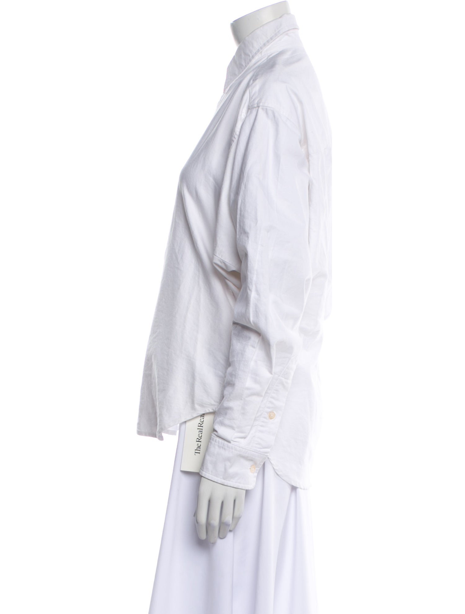 R13 2021 Chambray Button-Up Top