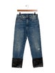 R13 High-Rise Straight Leg Jeans