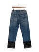 R13 High-Rise Straight Leg Jeans