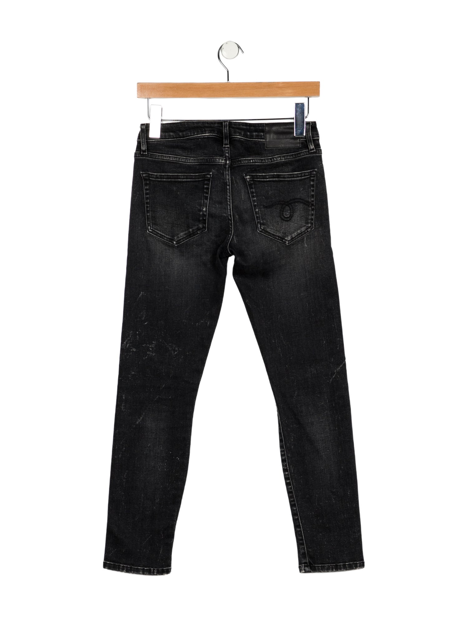 R13 Mid-Rise Skinny Leg Jeans