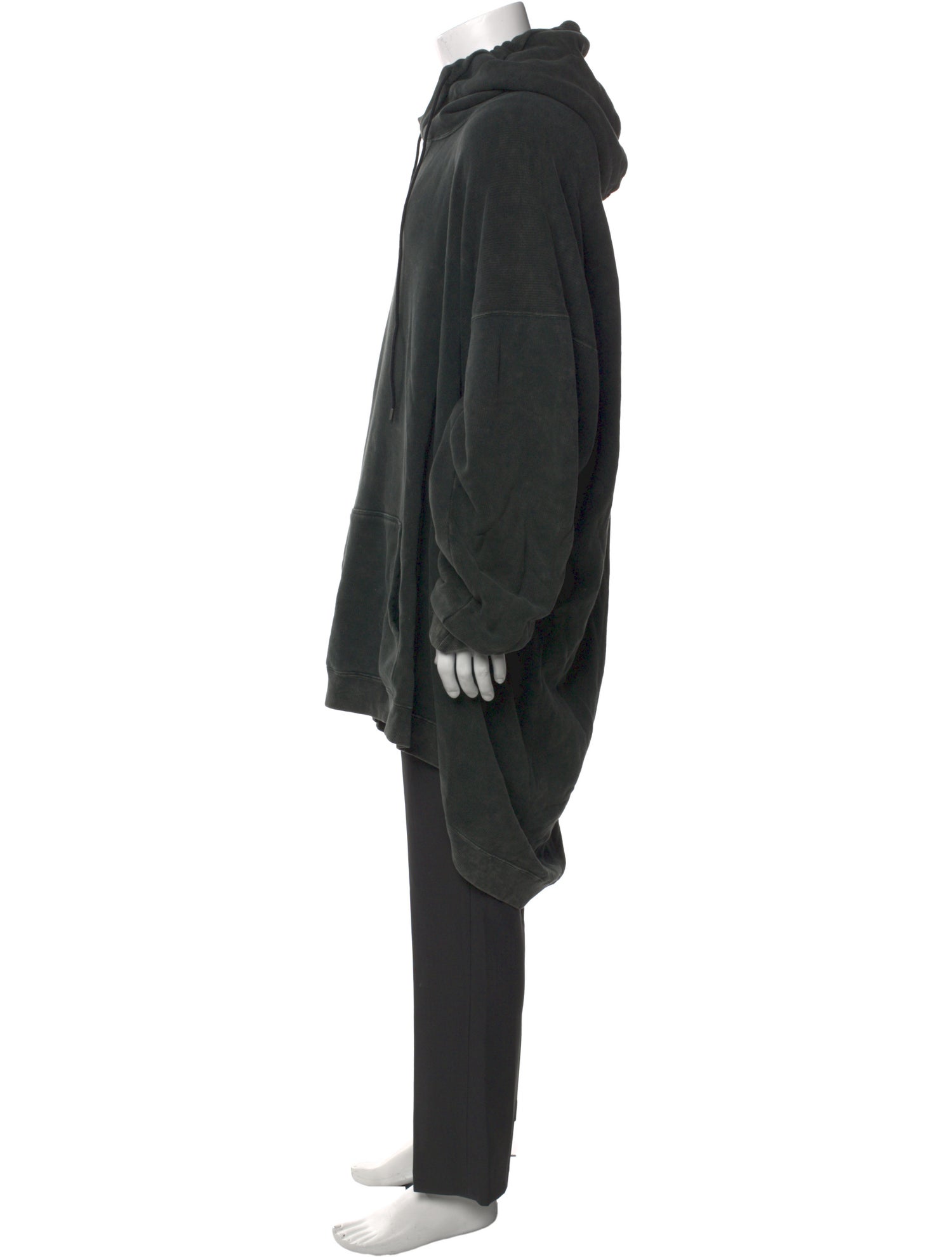 R13 Crew Neck Long Sleeve Hoodie