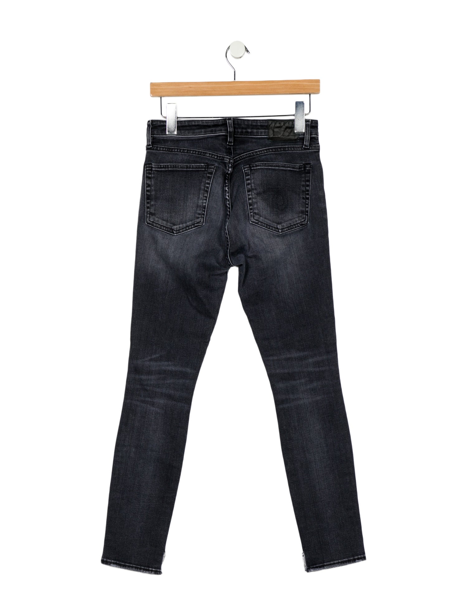 R13 Mid-Rise Skinny Leg Jeans
