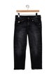 R13 Mid-Rise Straight Leg Jeans