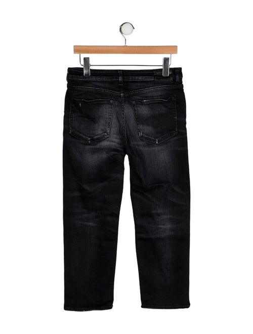 R13 Mid-Rise Straight Leg Jeans