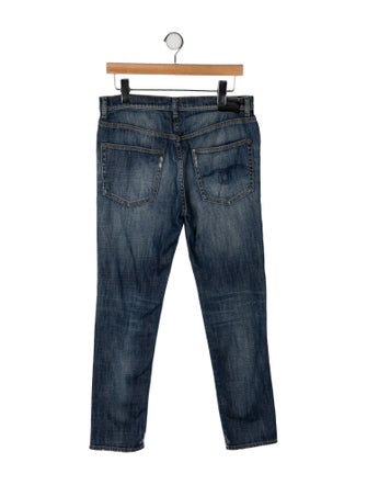 R13 Mid-Rise Skinny Leg Jeans