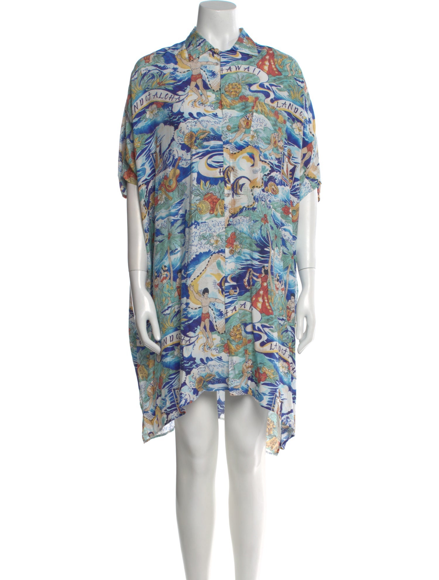 R13 Printed Mini Dress w/ Tags