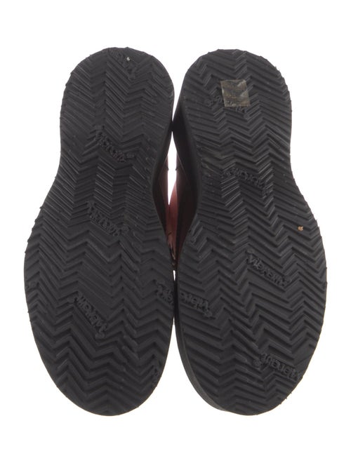 R13 Leather Distressed Accents Combat Boots