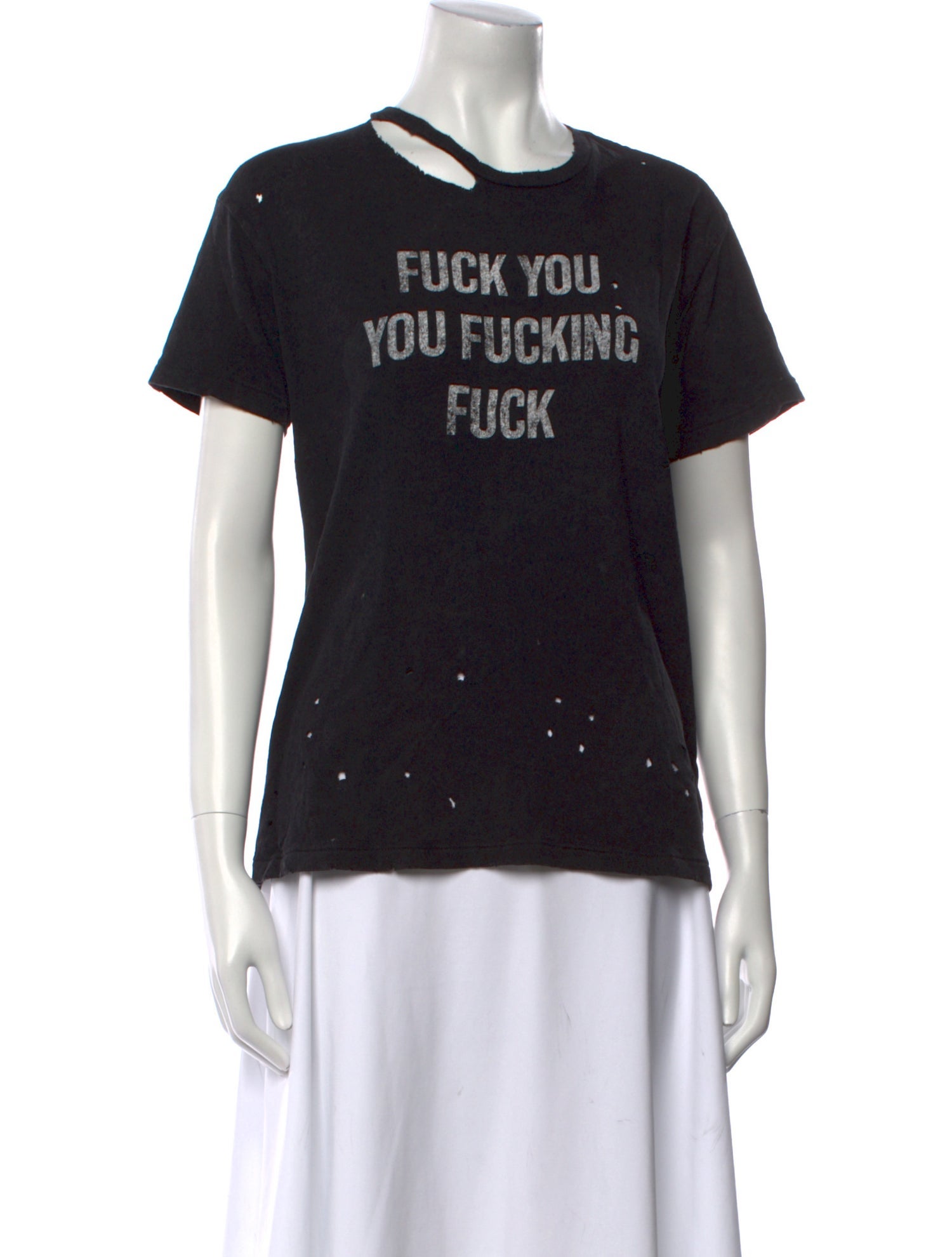 R13 Graphic Print Crew Neck T-Shirt