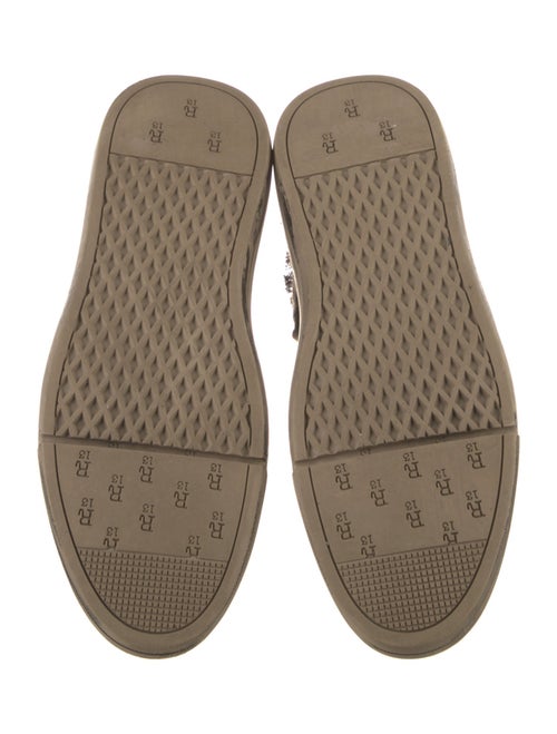 R13 Tweed Printed Sneakers