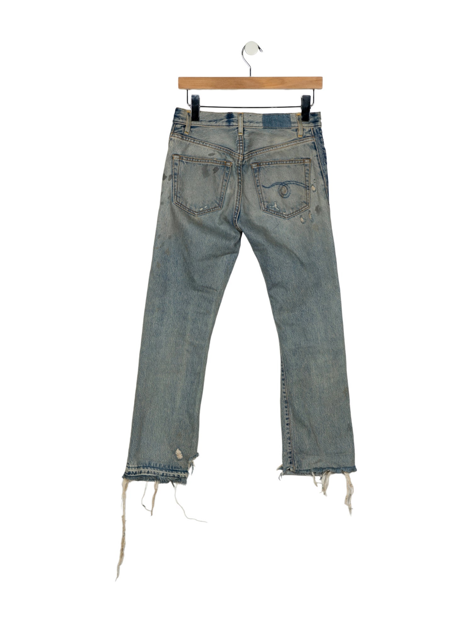 R13 Low-Rise Skinny Leg Jeans