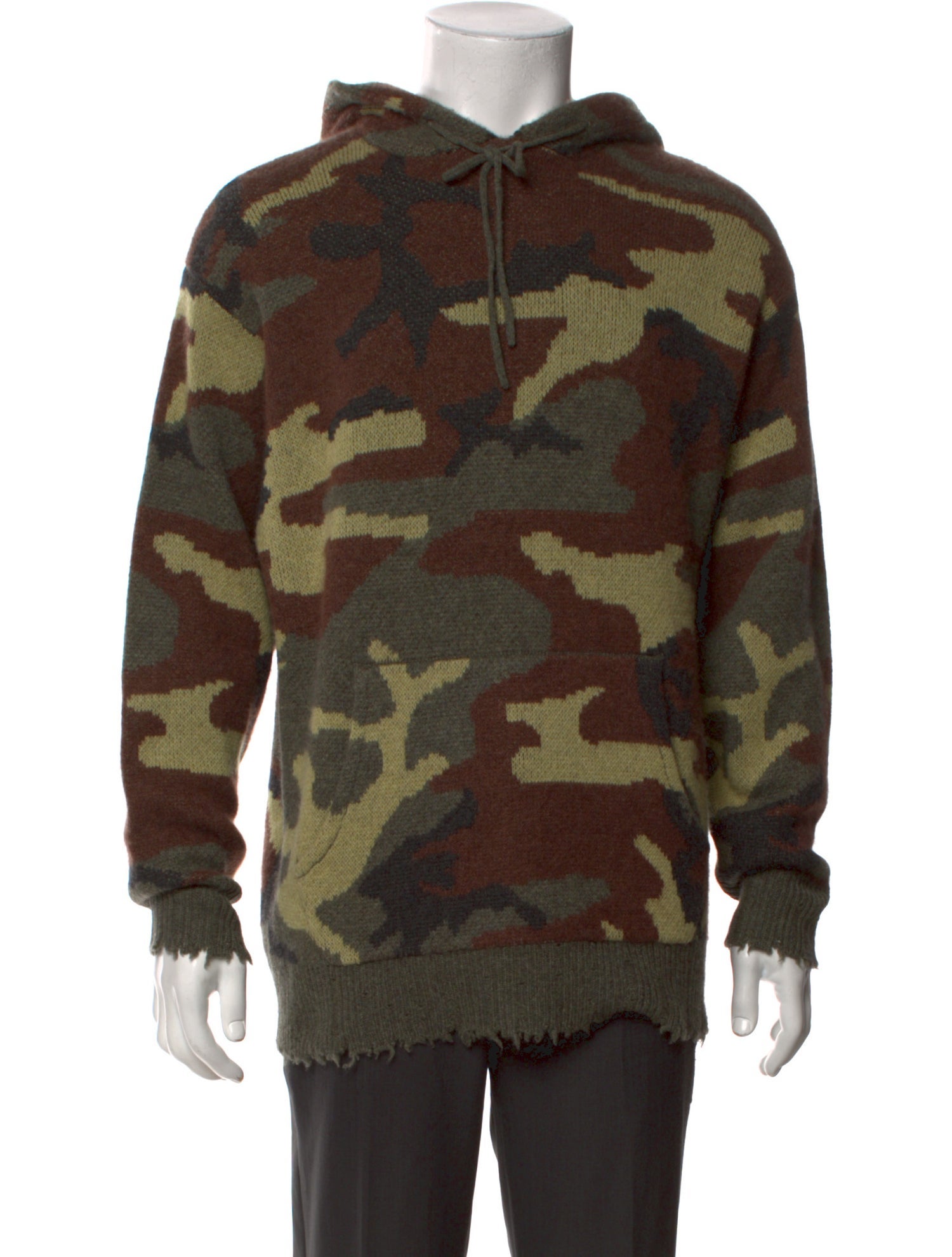 R13 Cashmere Printed Pullover