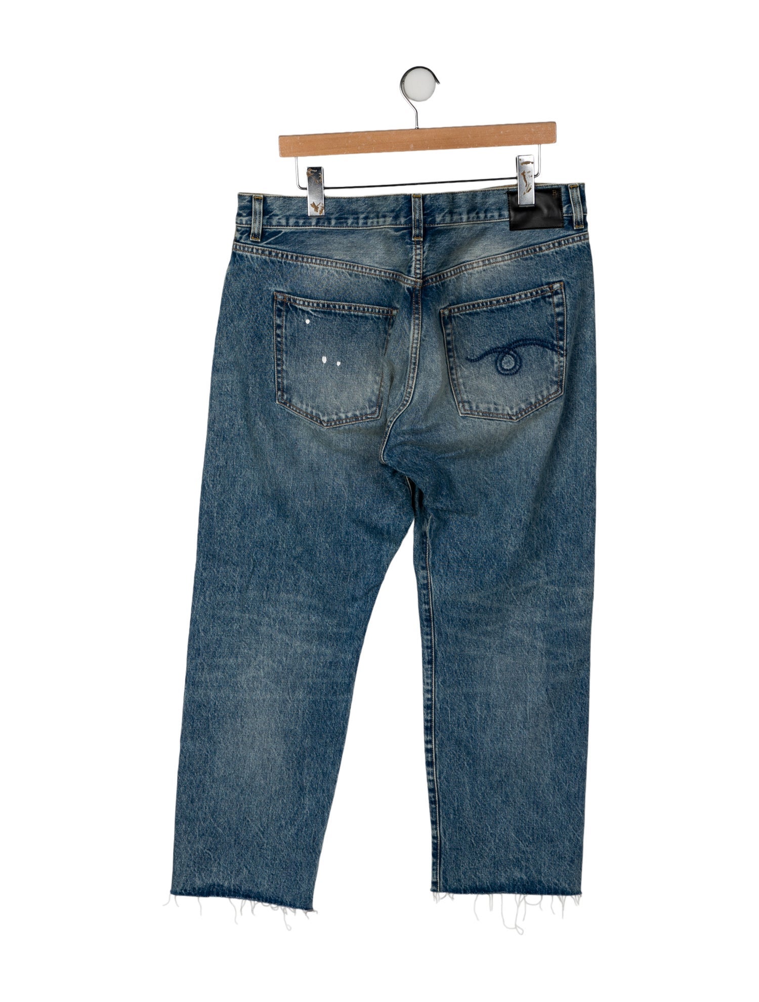 R13 High-Rise Wide Leg Jeans