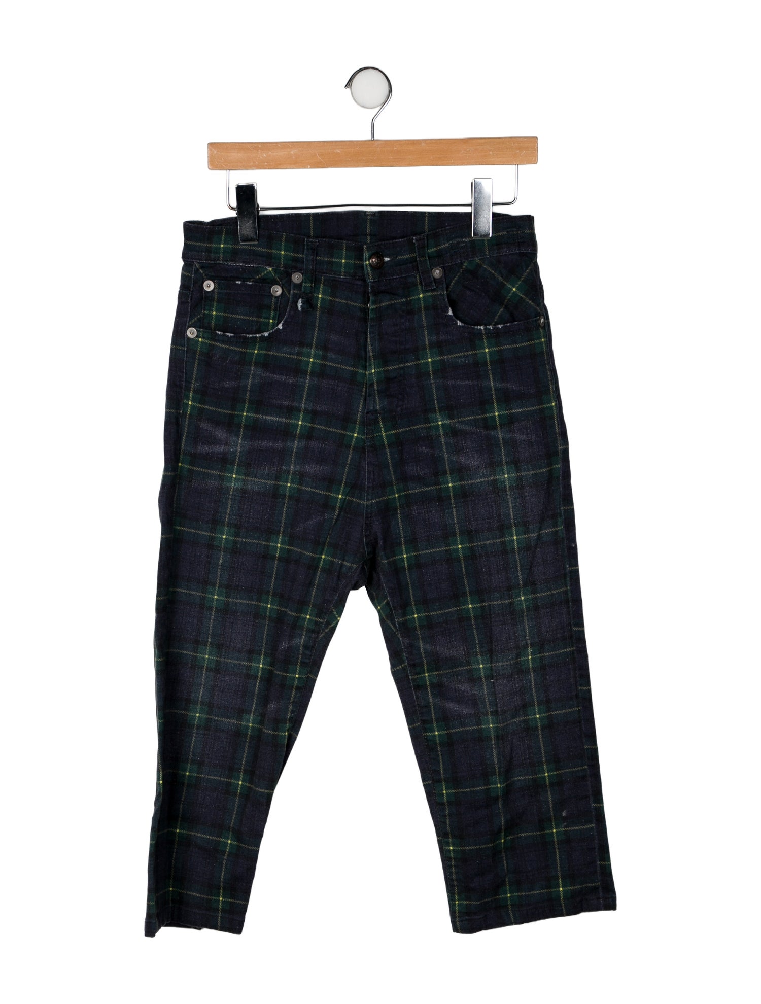 R13 High-Rise Straight Leg Jeans