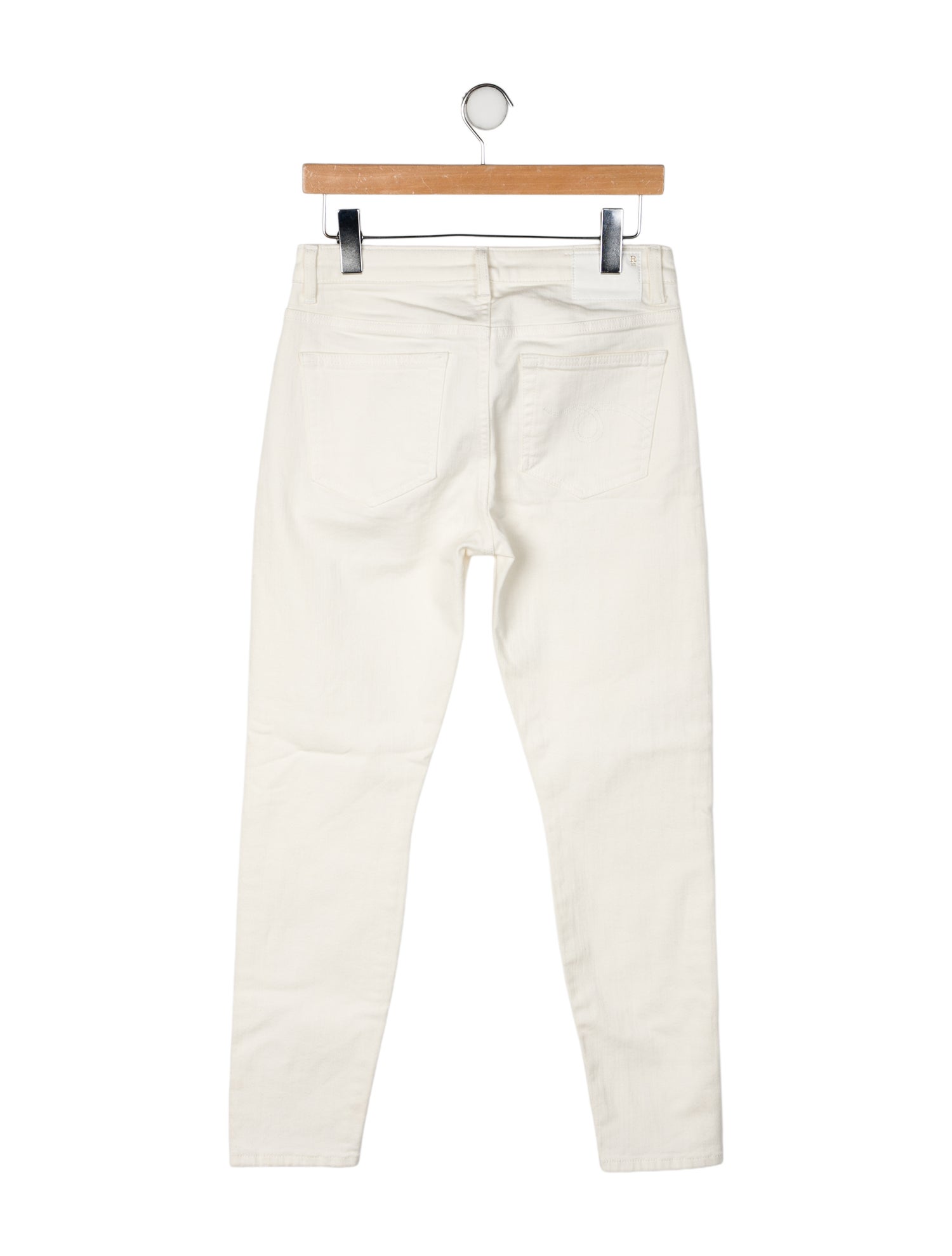 R13 Mid-Rise Skinny Leg Jeans