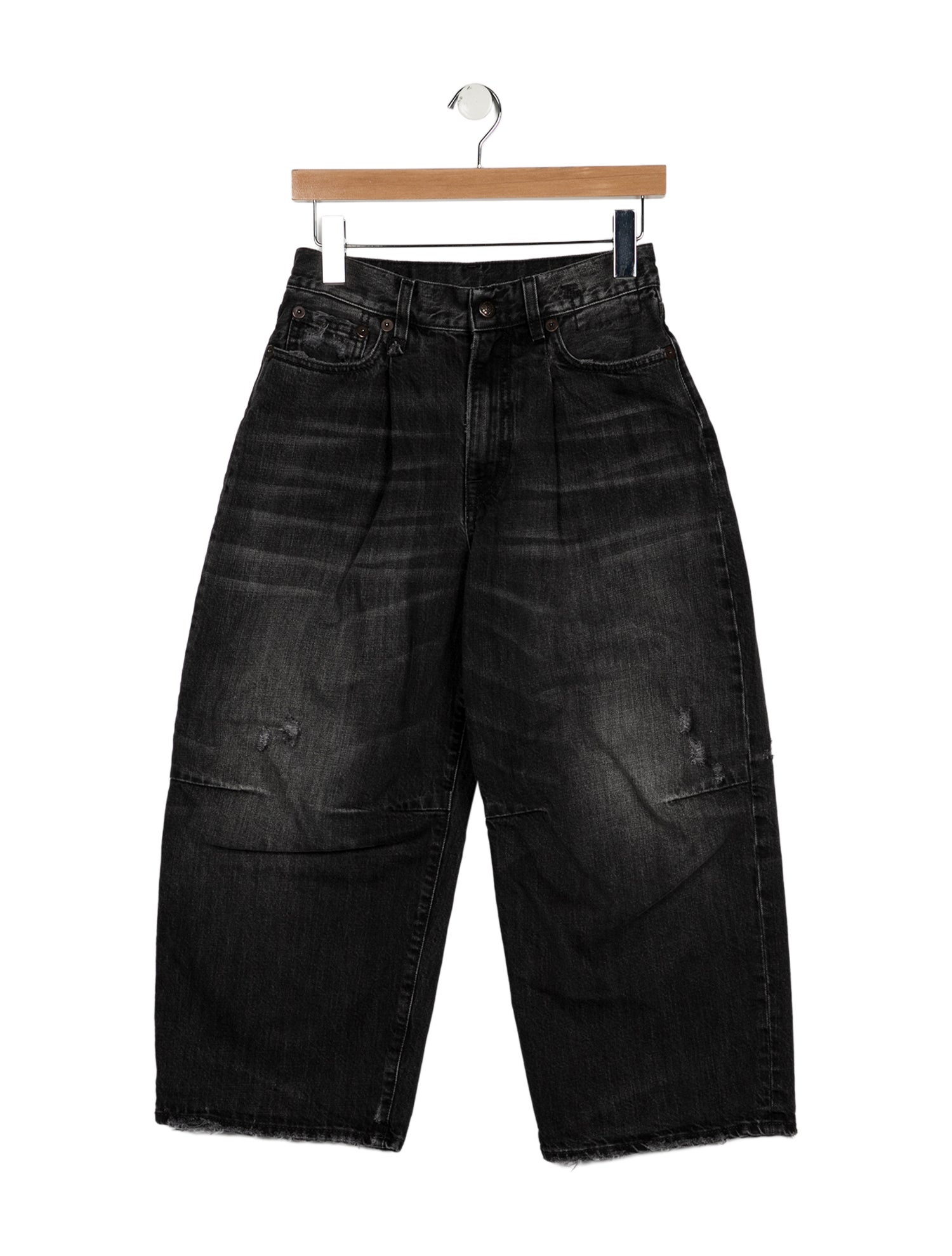 R13 High-Rise Wide Leg Jeans