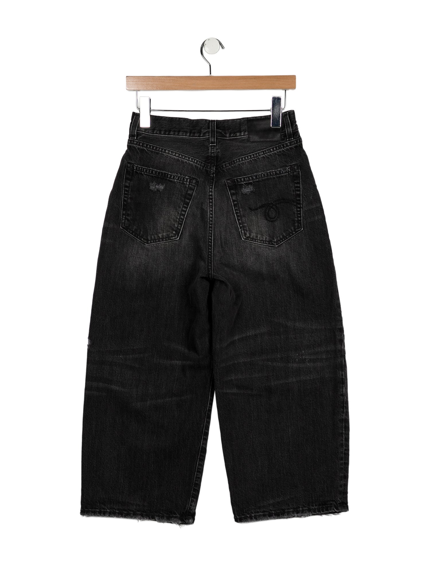 R13 High-Rise Wide Leg Jeans