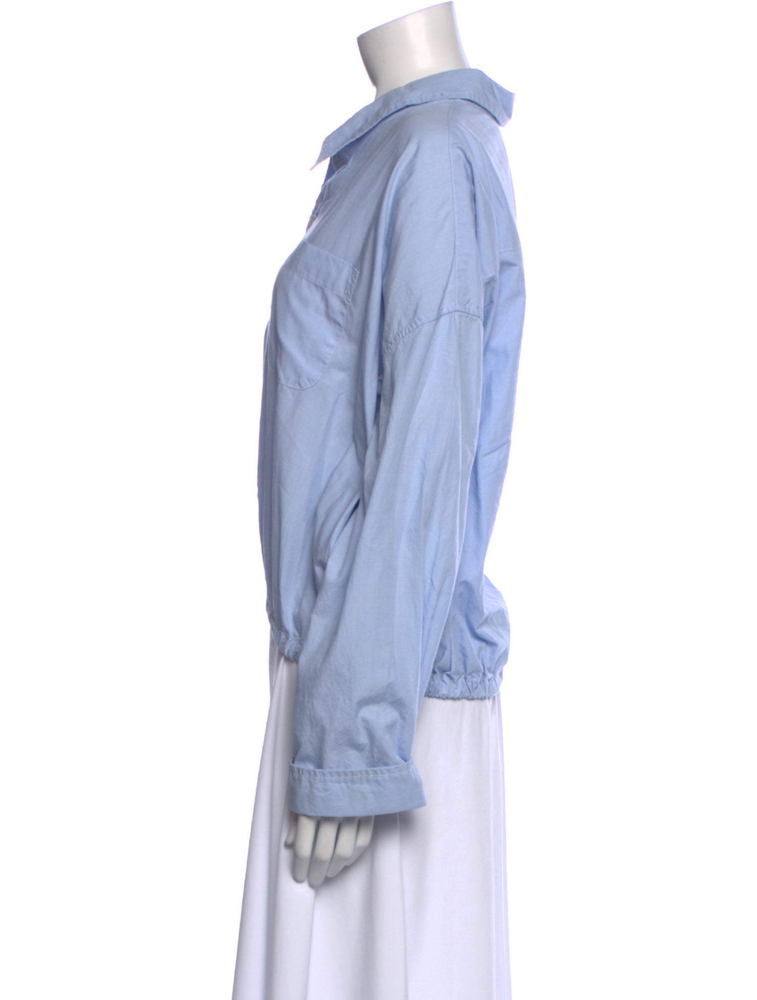 R13 Long Sleeve Button-Up Top