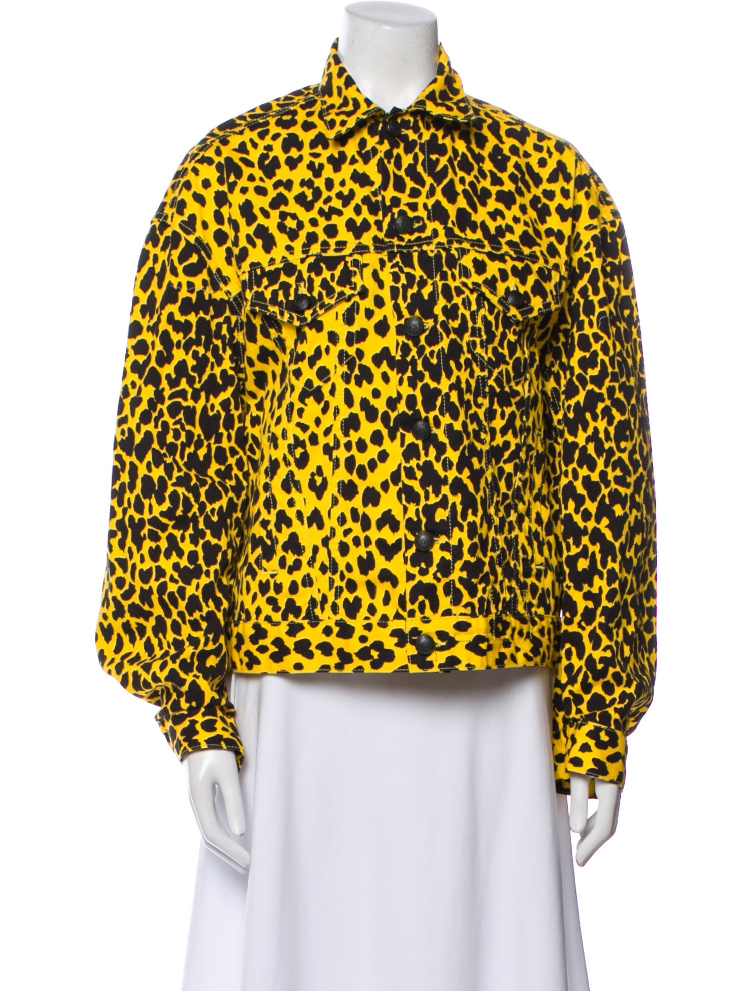 R13 Animal Print Utility Jacket