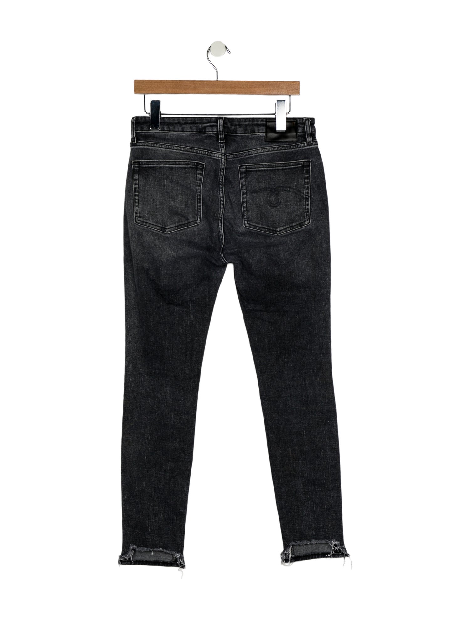R13 Mid-Rise Skinny Leg Jeans