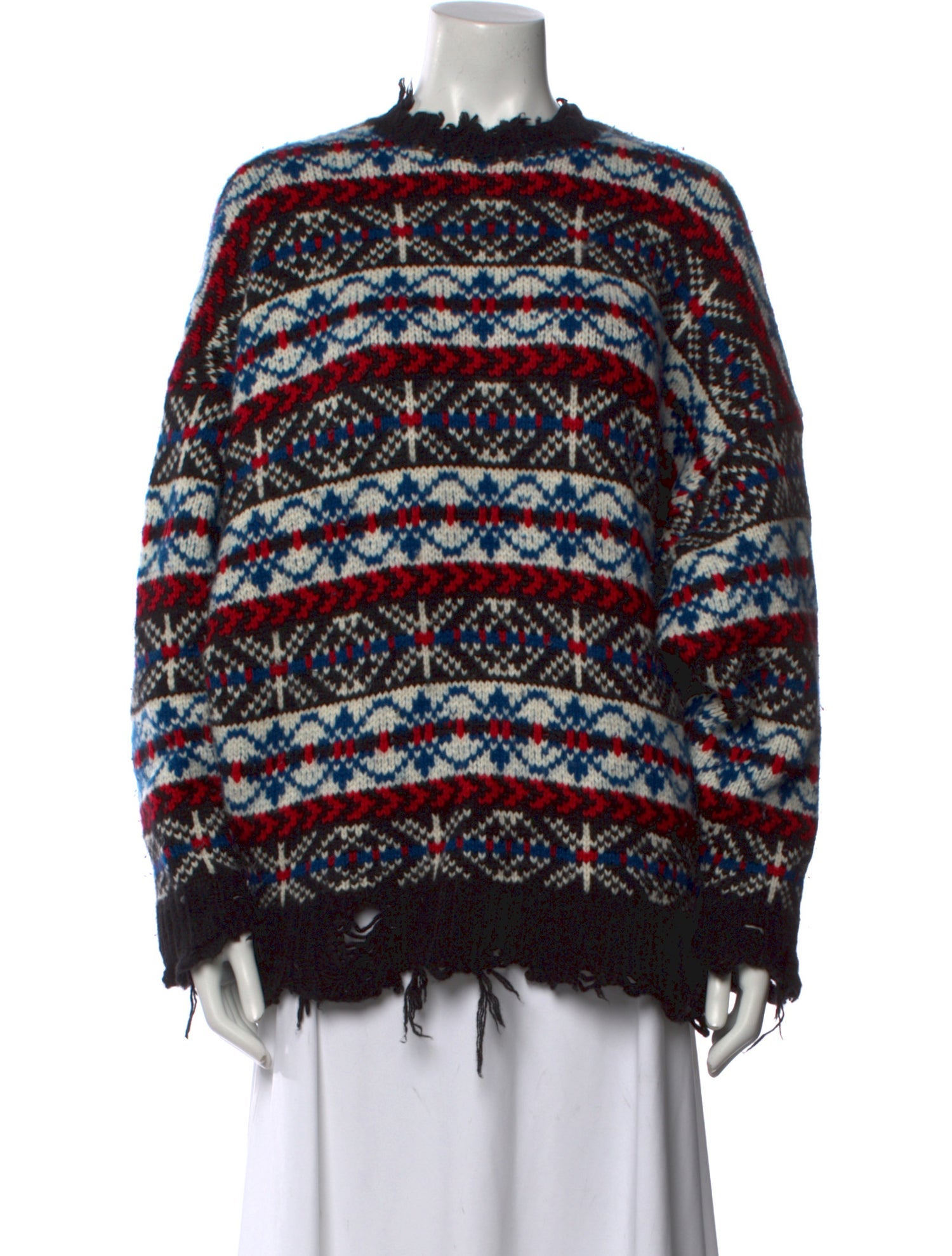 R13 Cashmere Striped Sweater