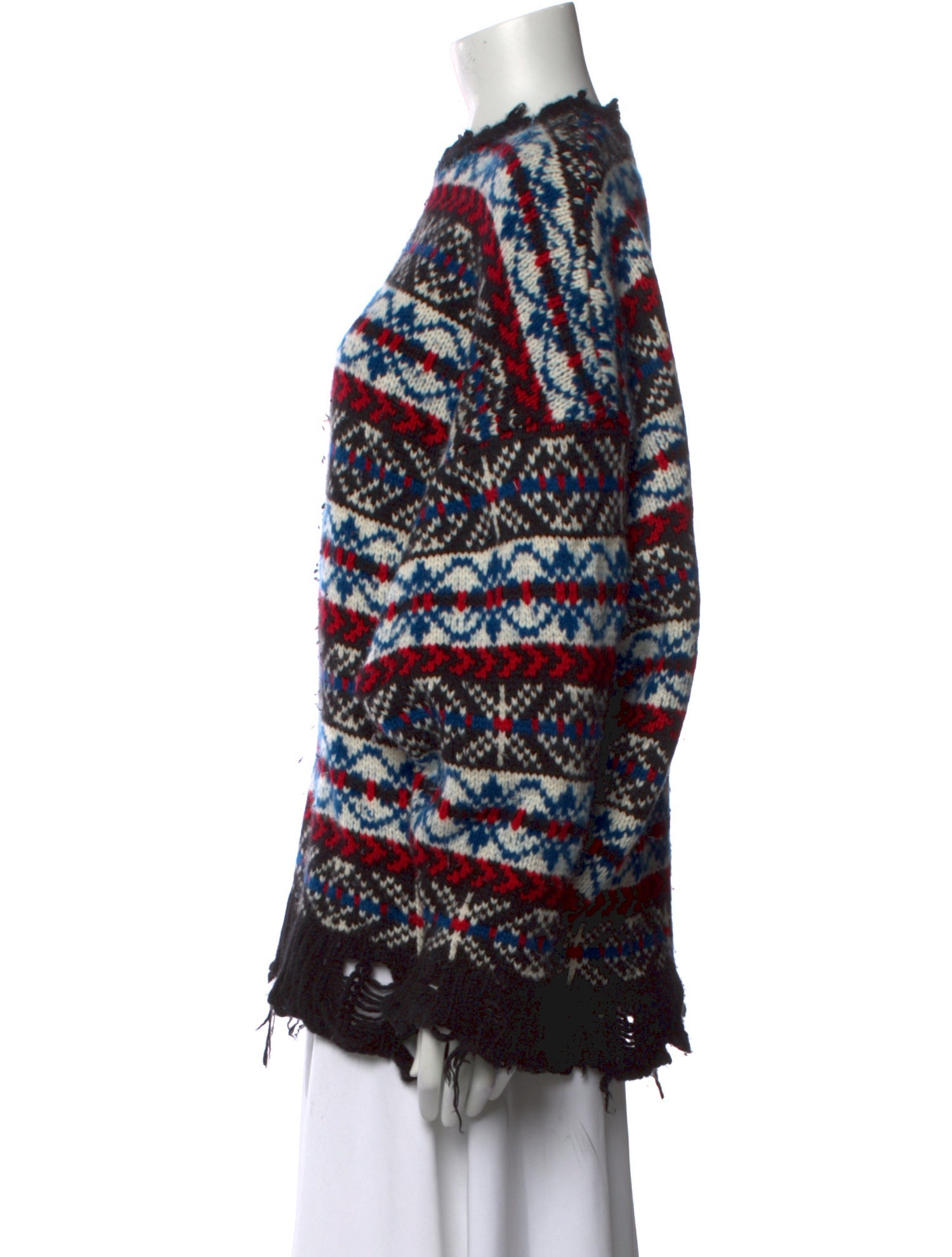 R13 Cashmere Striped Sweater