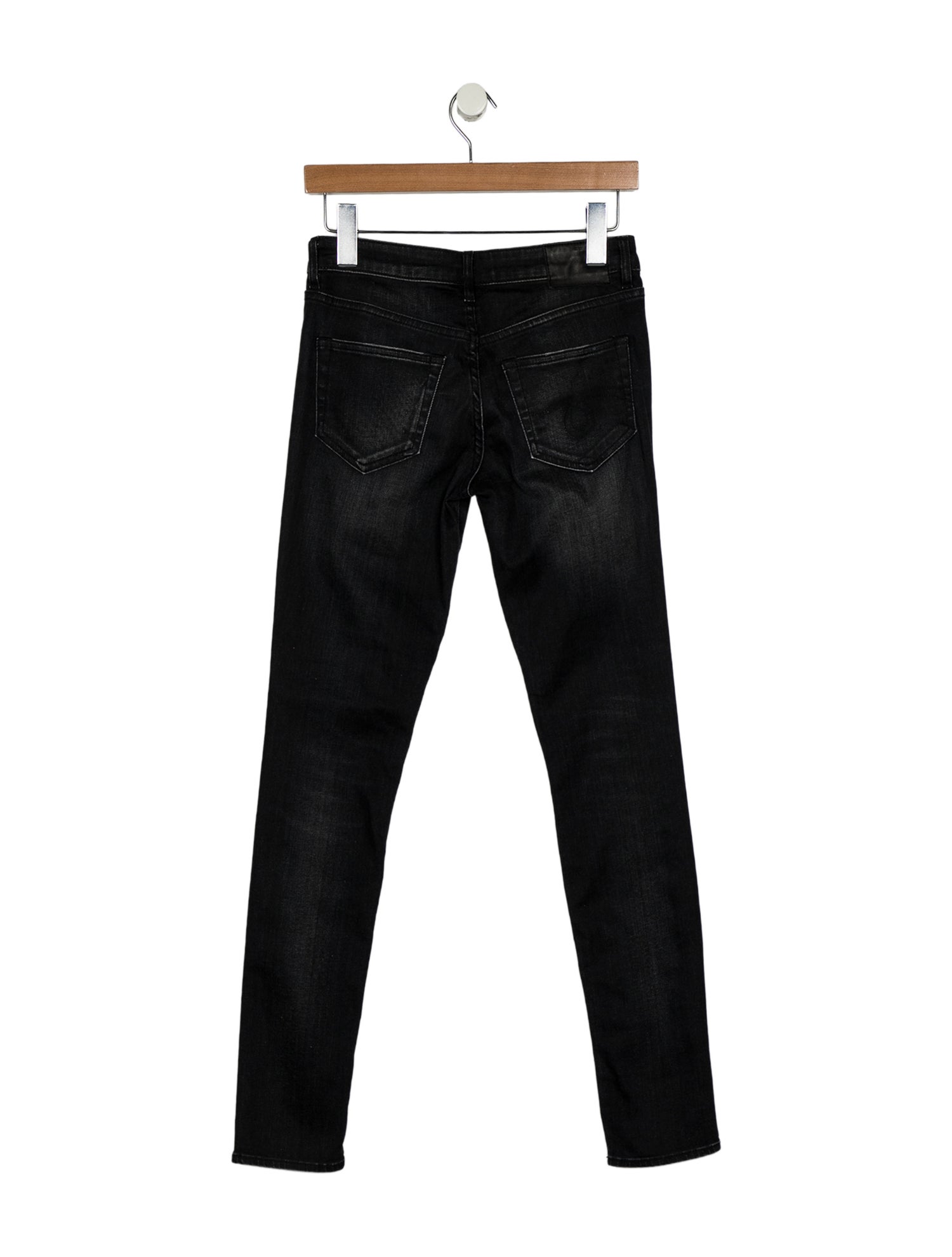 R13 Mid-Rise Skinny Leg Jeans
