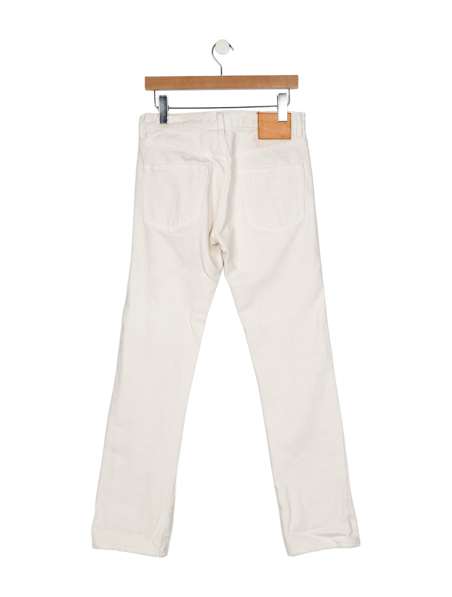 R13 High-Rise Straight Leg Jeans