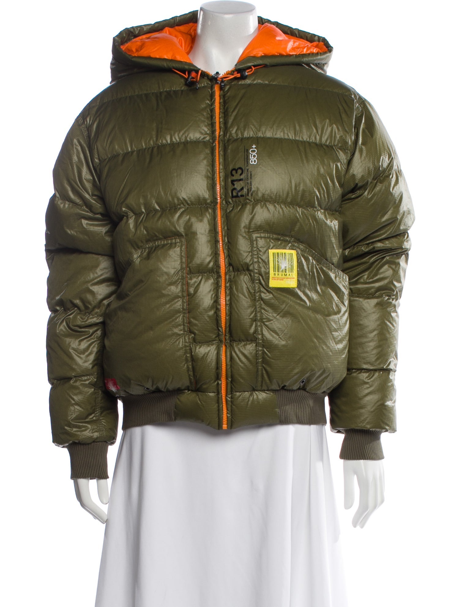 R13 Nylon Down Jacket