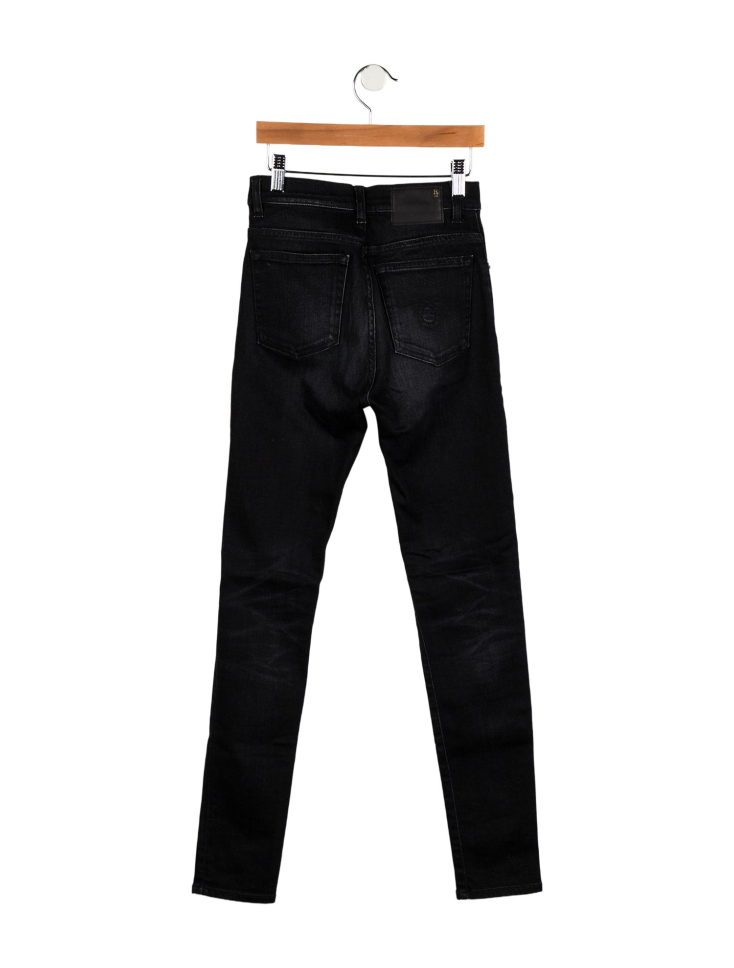 R13 Mid-Rise Skinny Leg Jeans