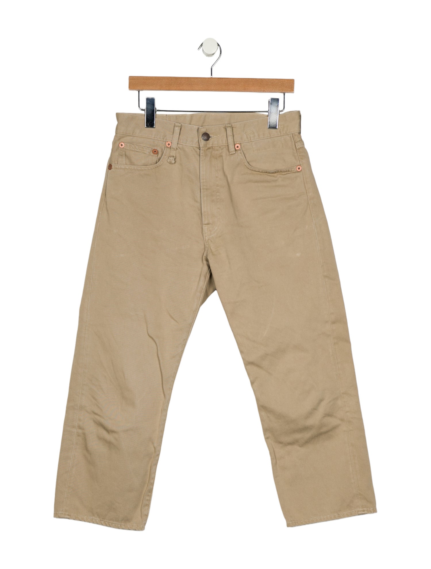 R13 Mid-Rise Wide Leg Jeans