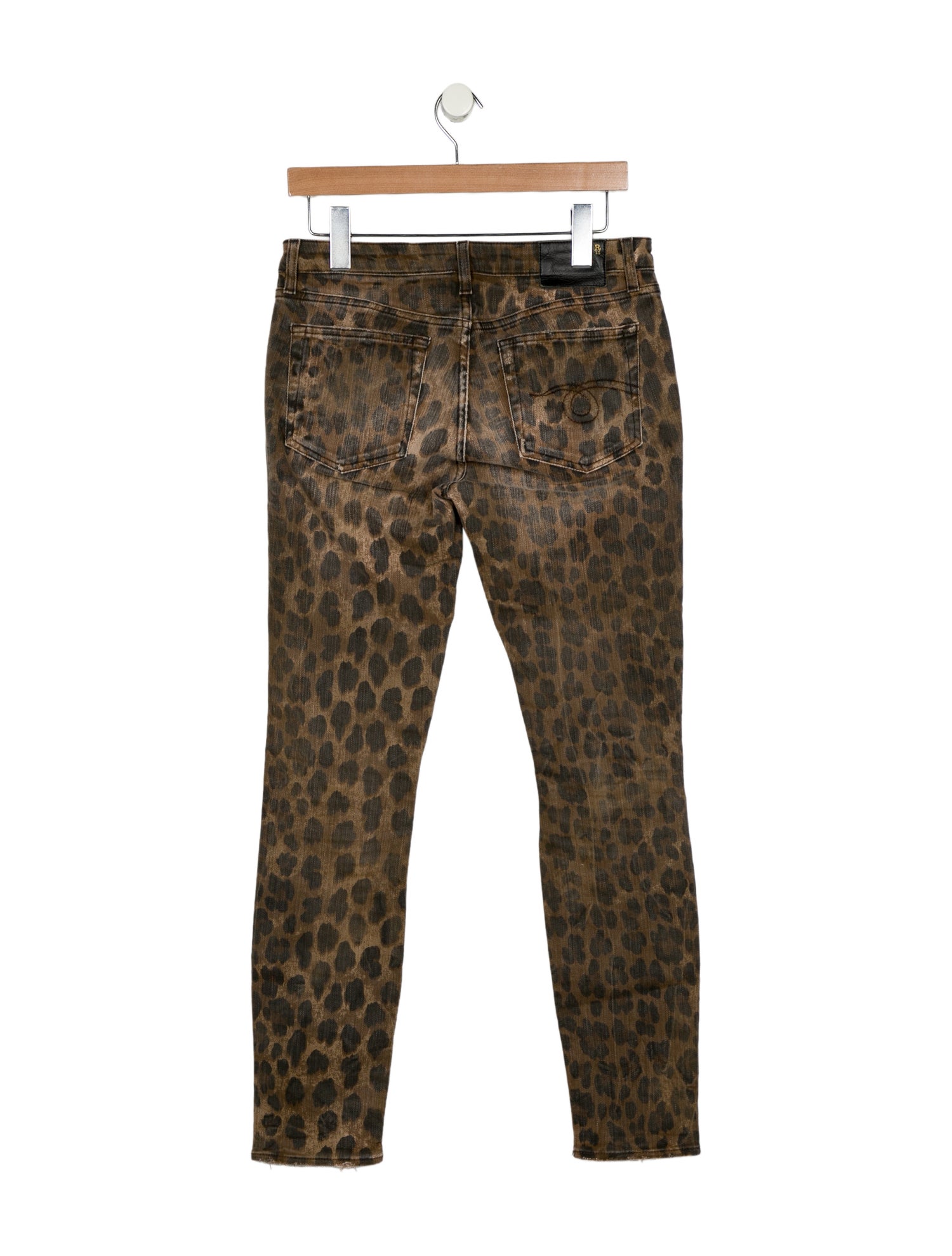 R13 Mid-Rise Skinny Leg Jeans