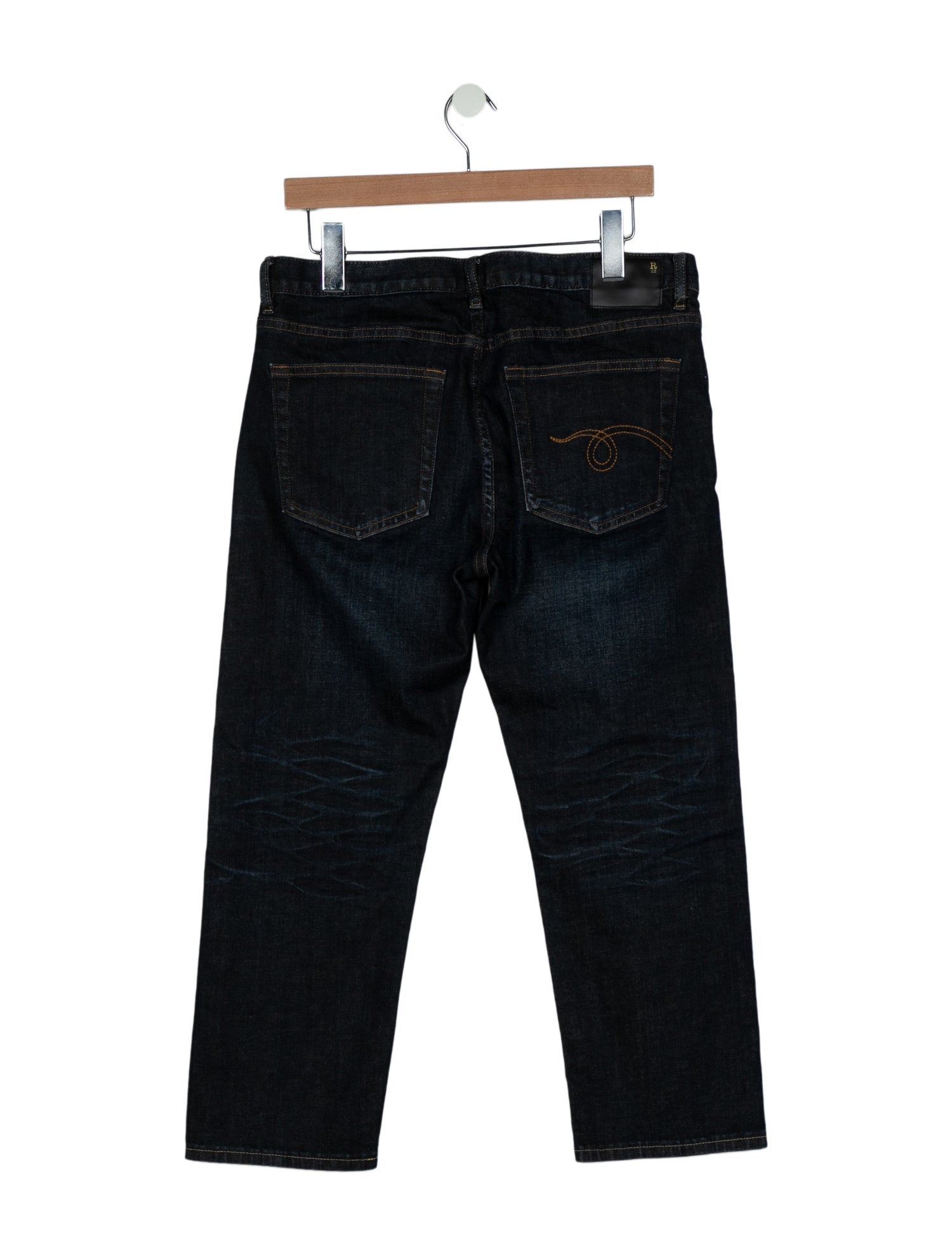 R13 Straight-Leg Jeans