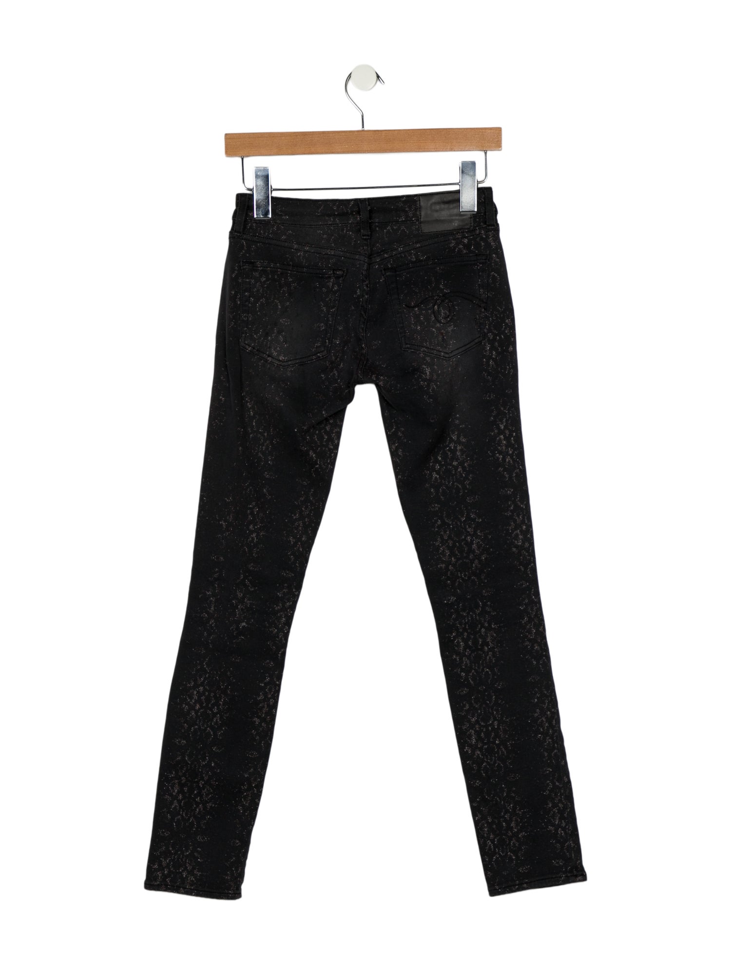 R13 Low-Rise Skinny Leg Jeans