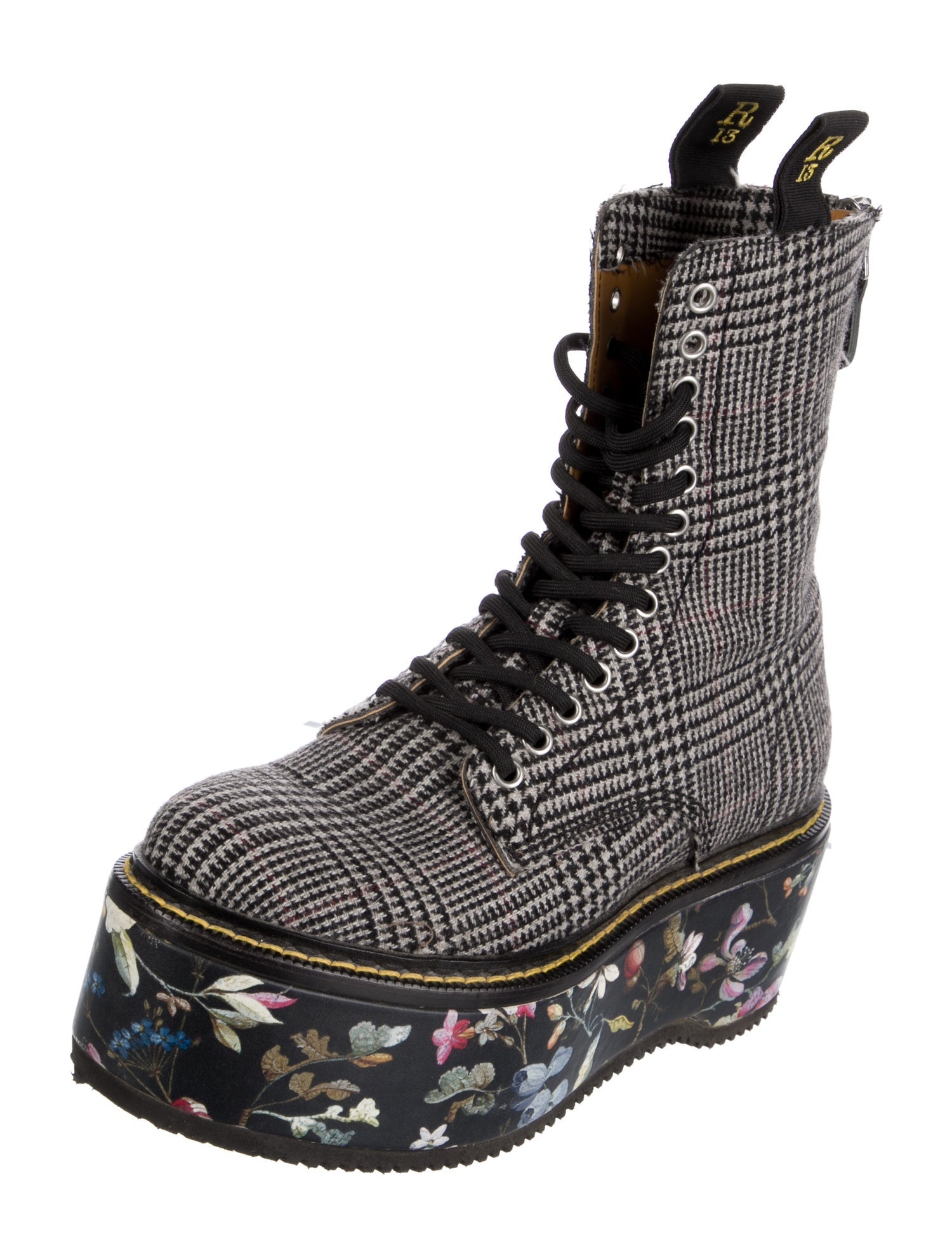 R13 Printed Combat Boots