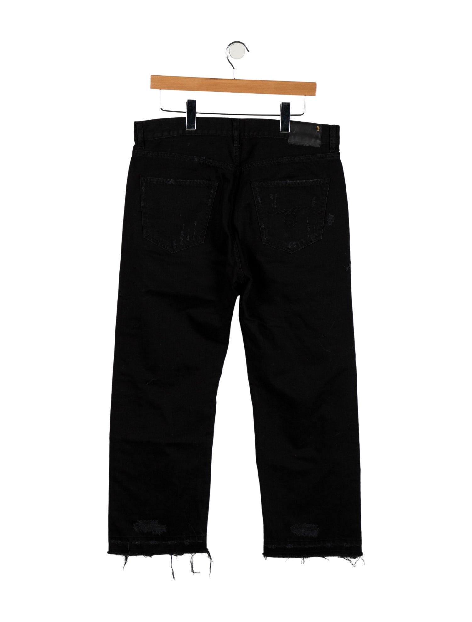 R13 High-Rise Wide Leg Jeans