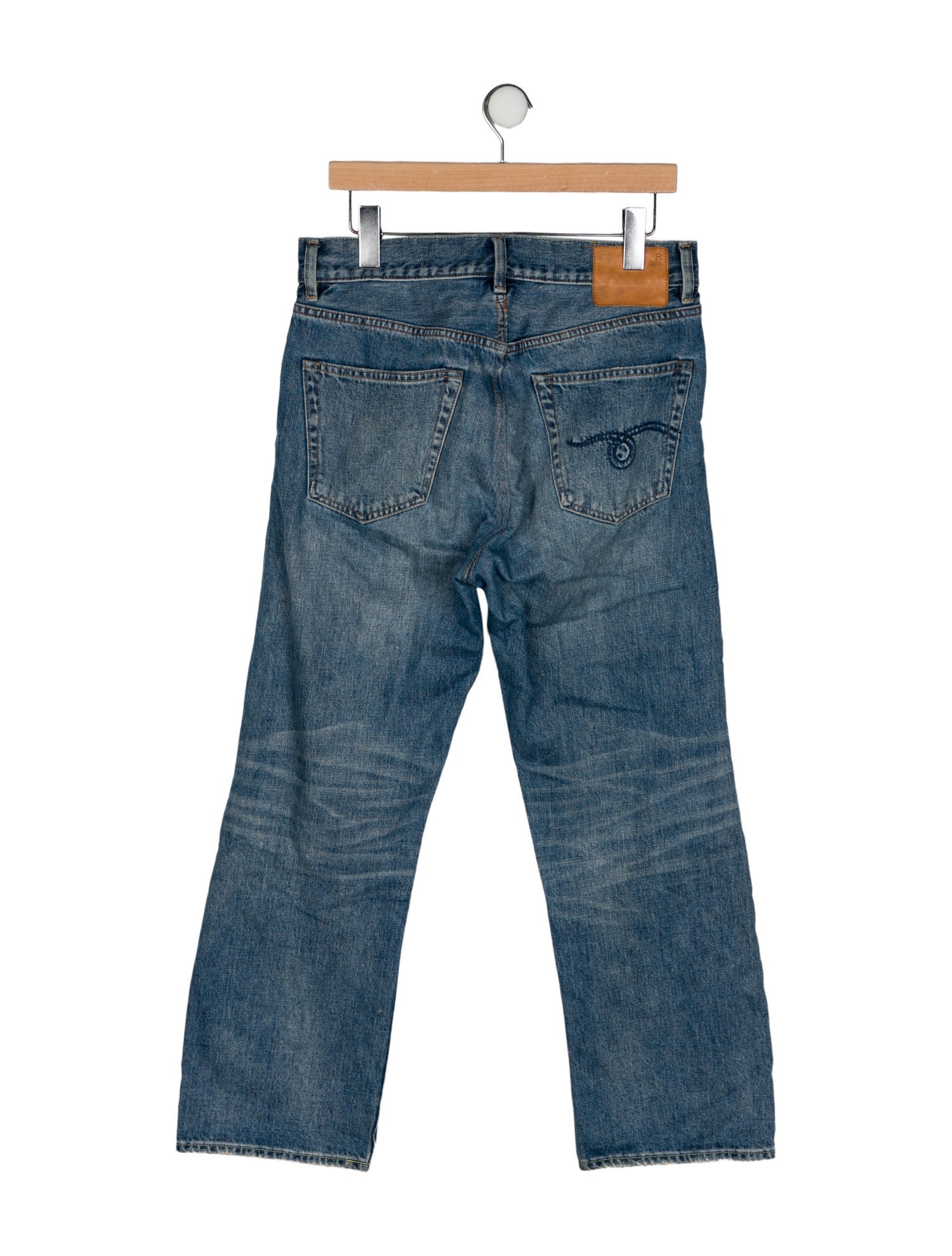 R13 Straight-Leg Jeans