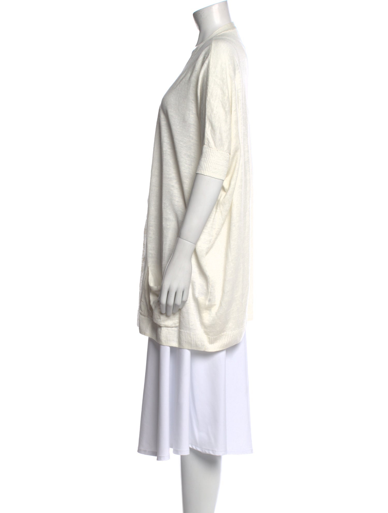 R13 Linen V-Neck Sweater