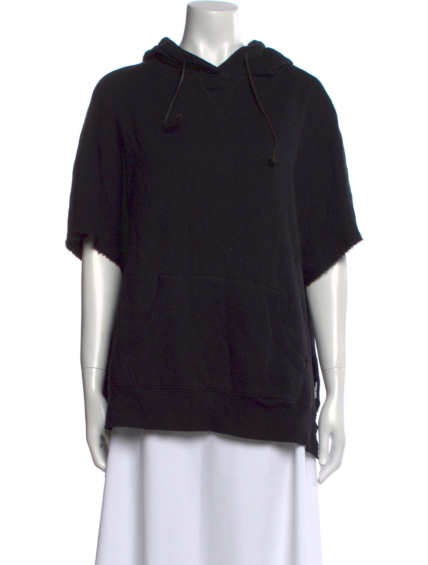 R13 Crew Neck Short Sleeve Sweatshirt