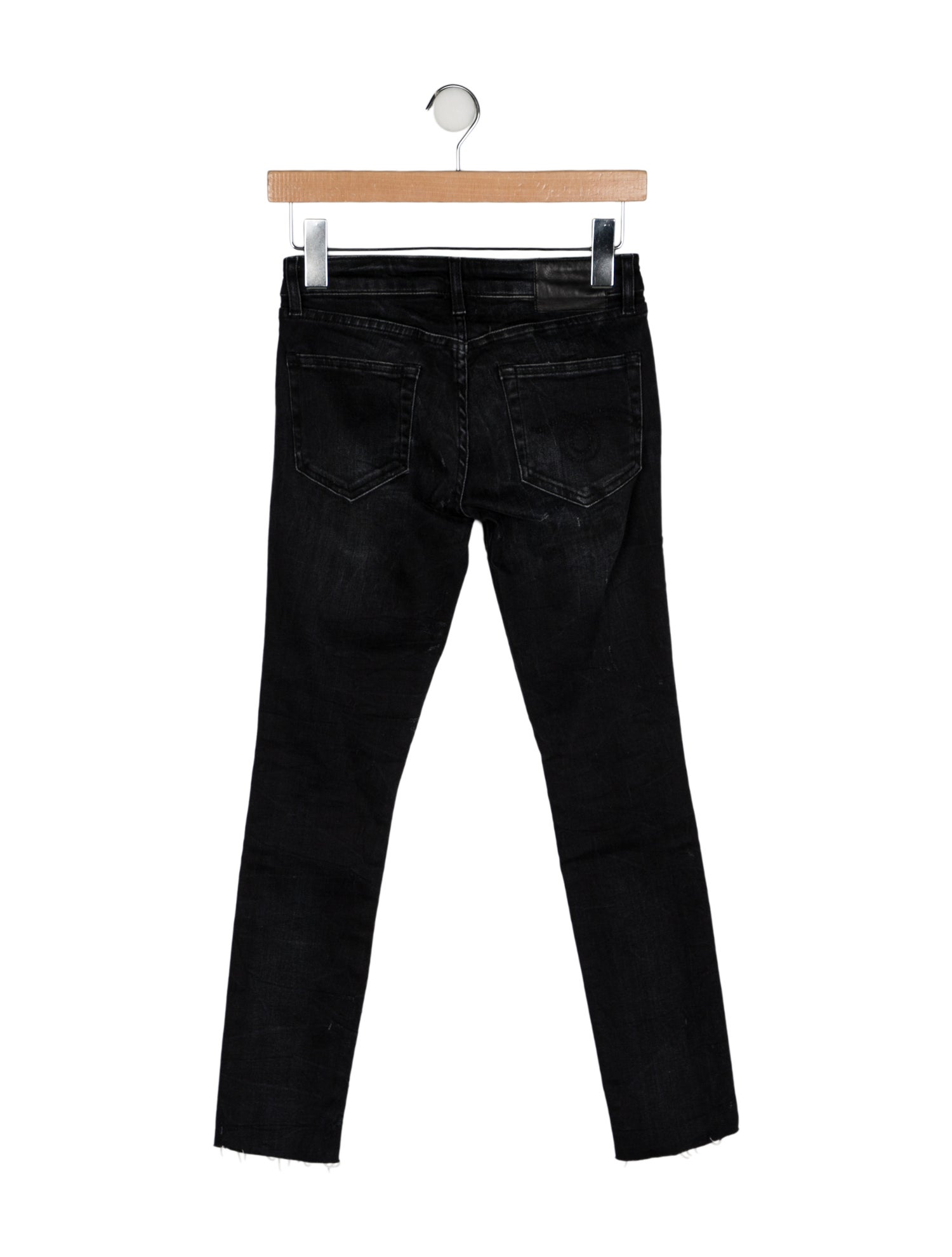 R13 Low-Rise Skinny Leg Jeans