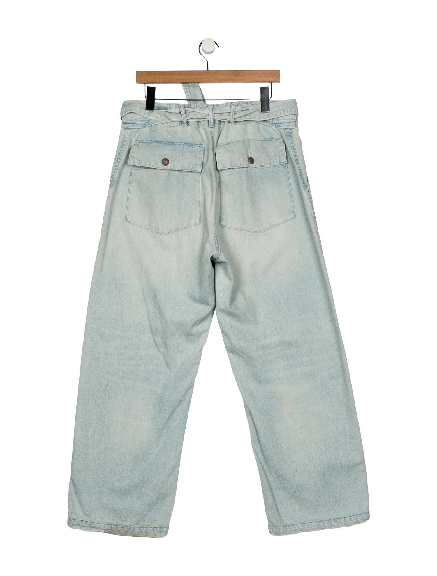 R13 High-Rise Wide Leg Jeans