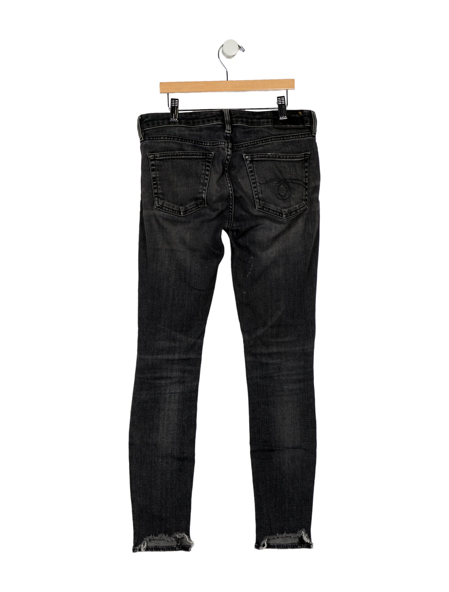 R13 Mid-Rise Skinny Leg Jeans
