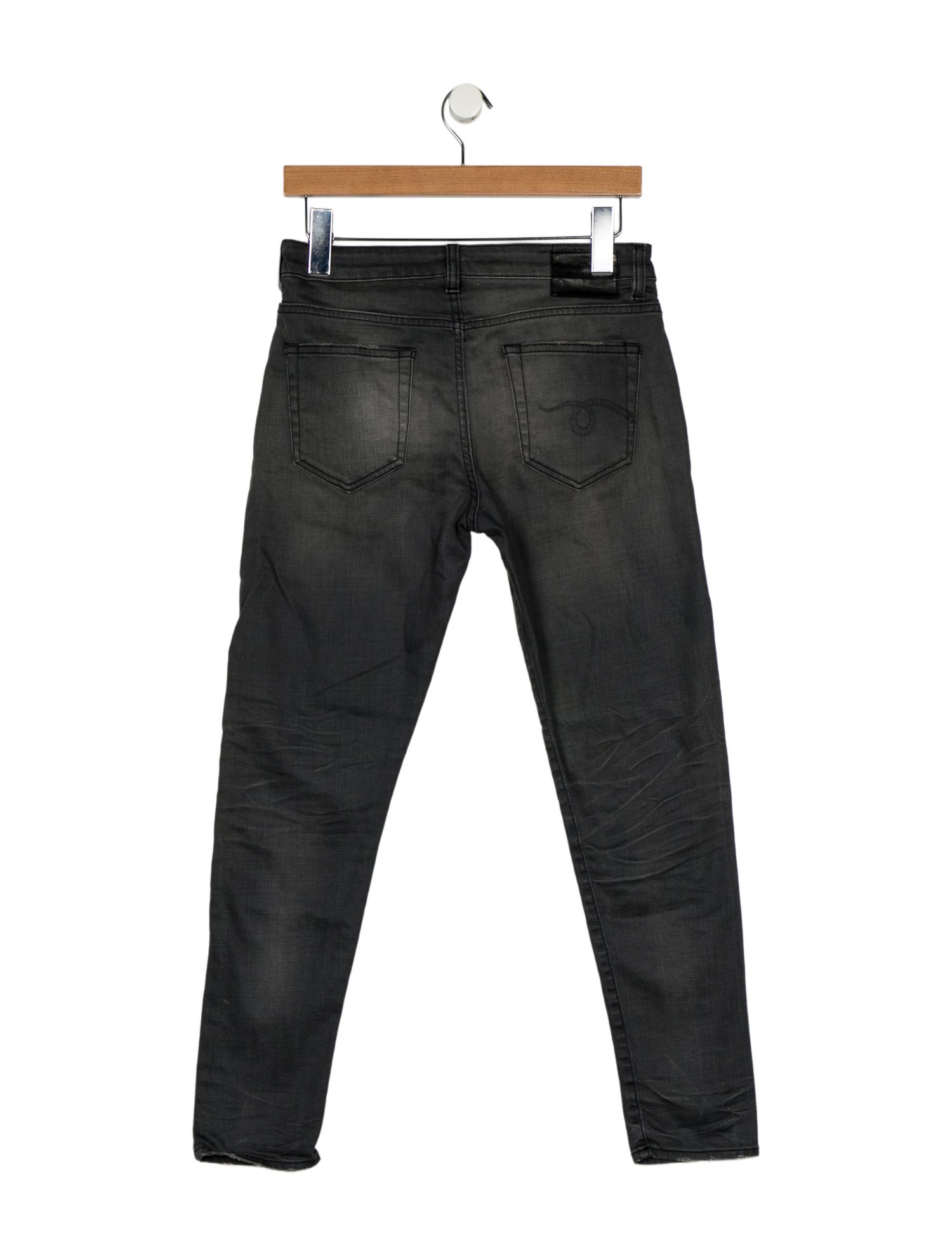 R13 Mid-Rise Skinny Leg Jeans