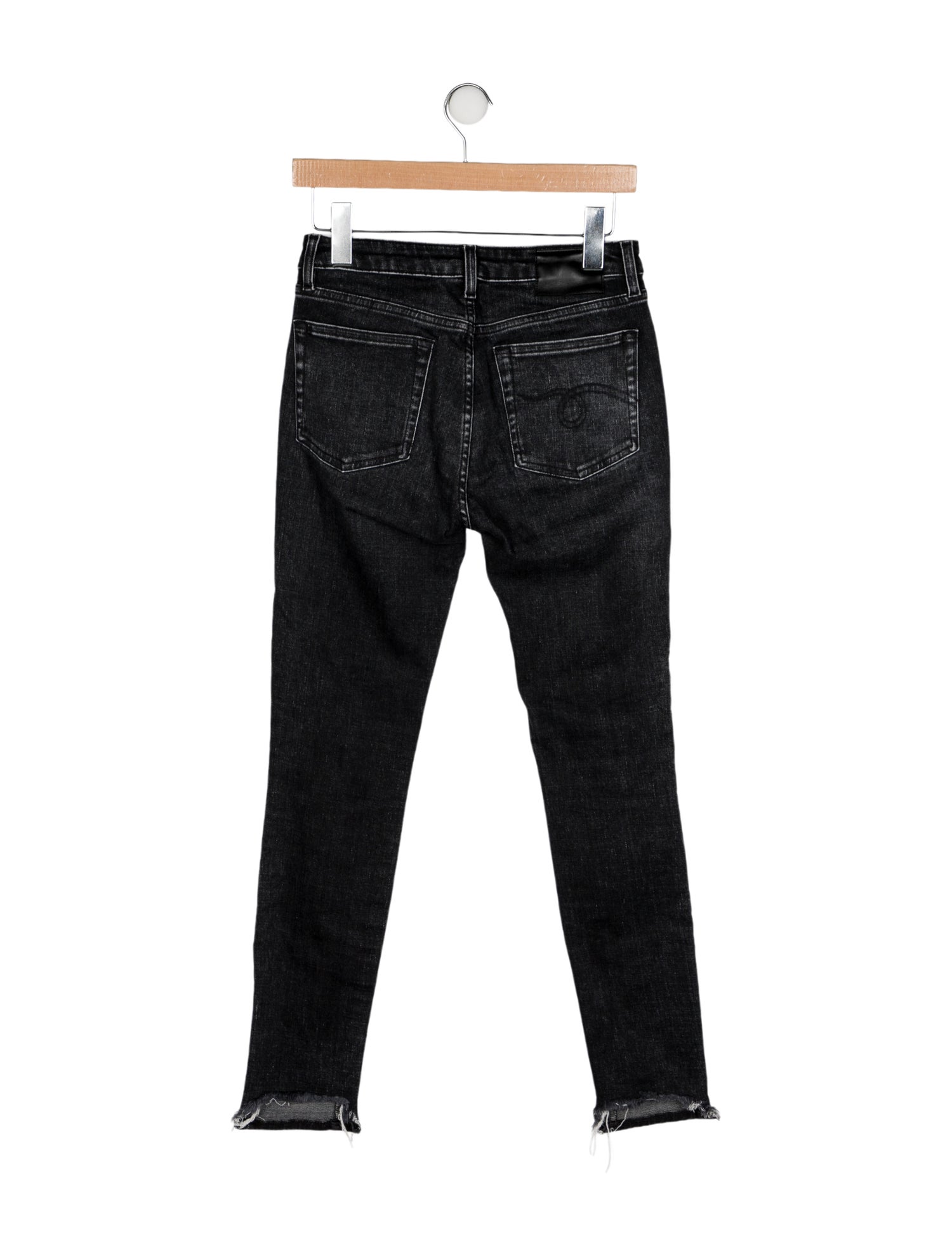 R13 Mid-Rise Skinny Leg Jeans