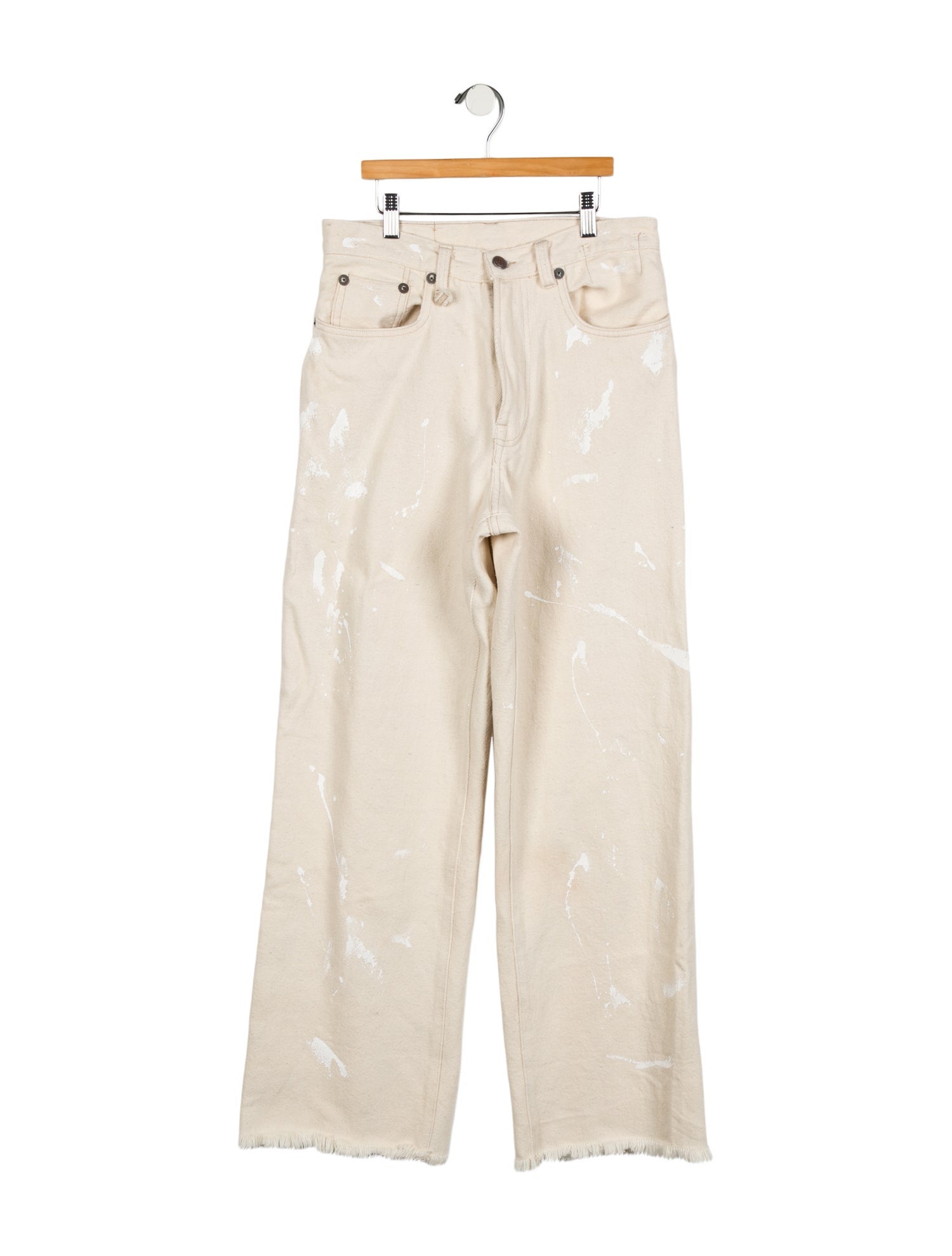 R13 High-Rise Wide Leg Jeans