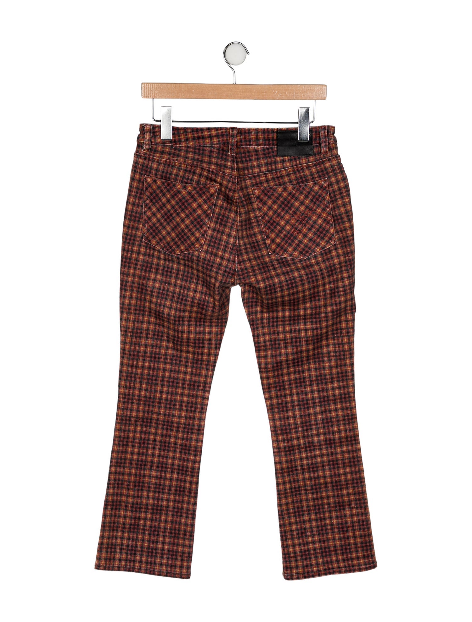 R13 Mid-Rise Straight Leg Jeans