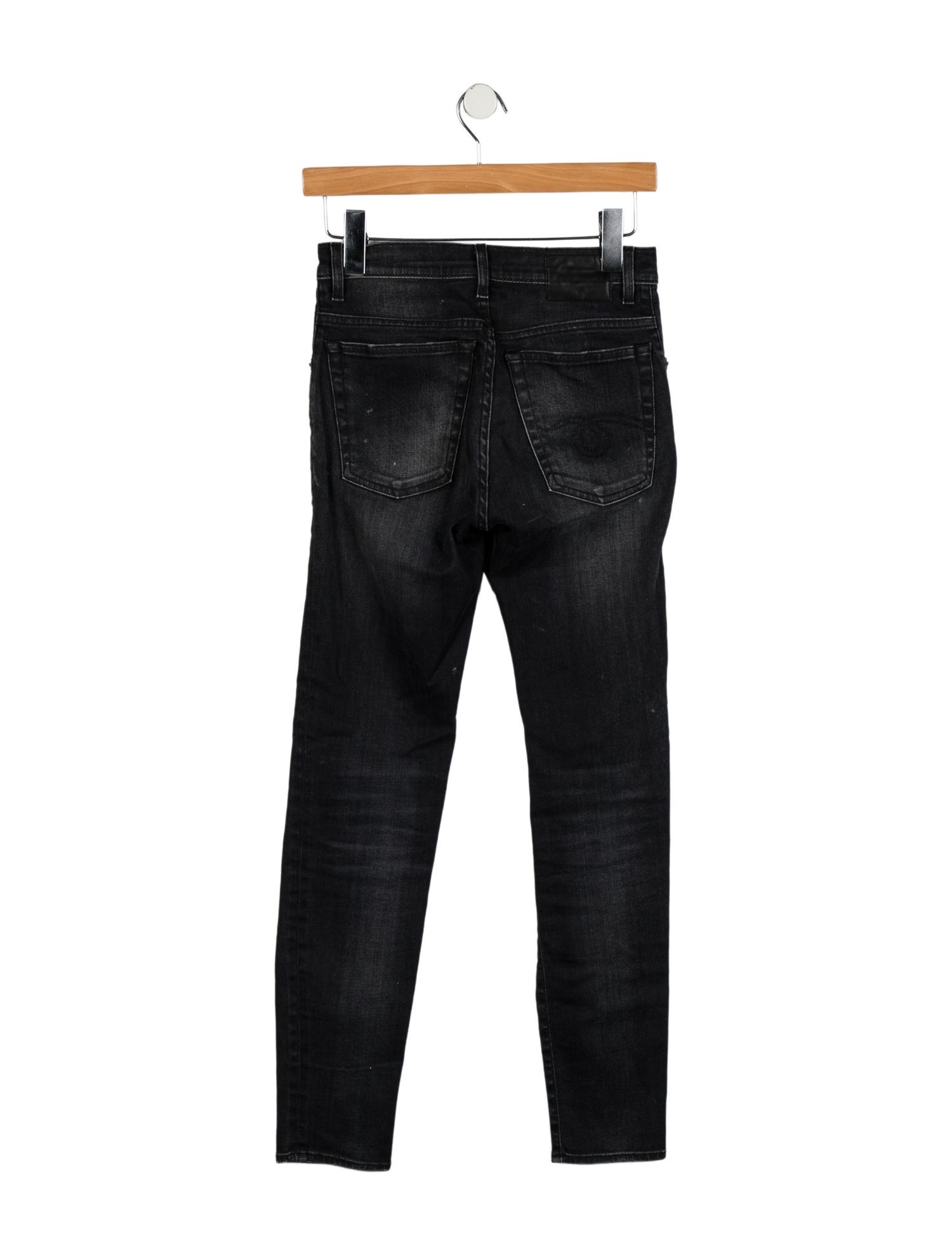 R13 Mid-Rise Skinny Leg Jeans