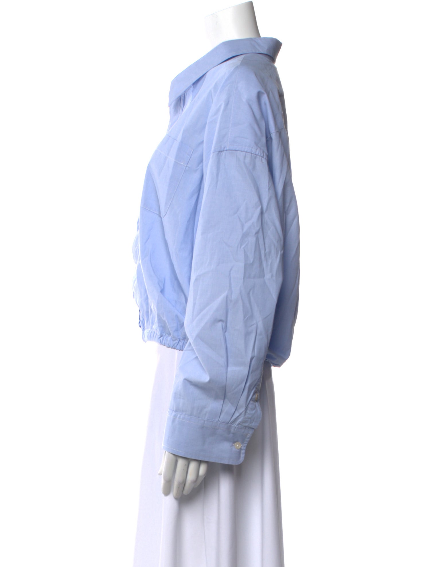 R13 Long Sleeve Button-Up Top