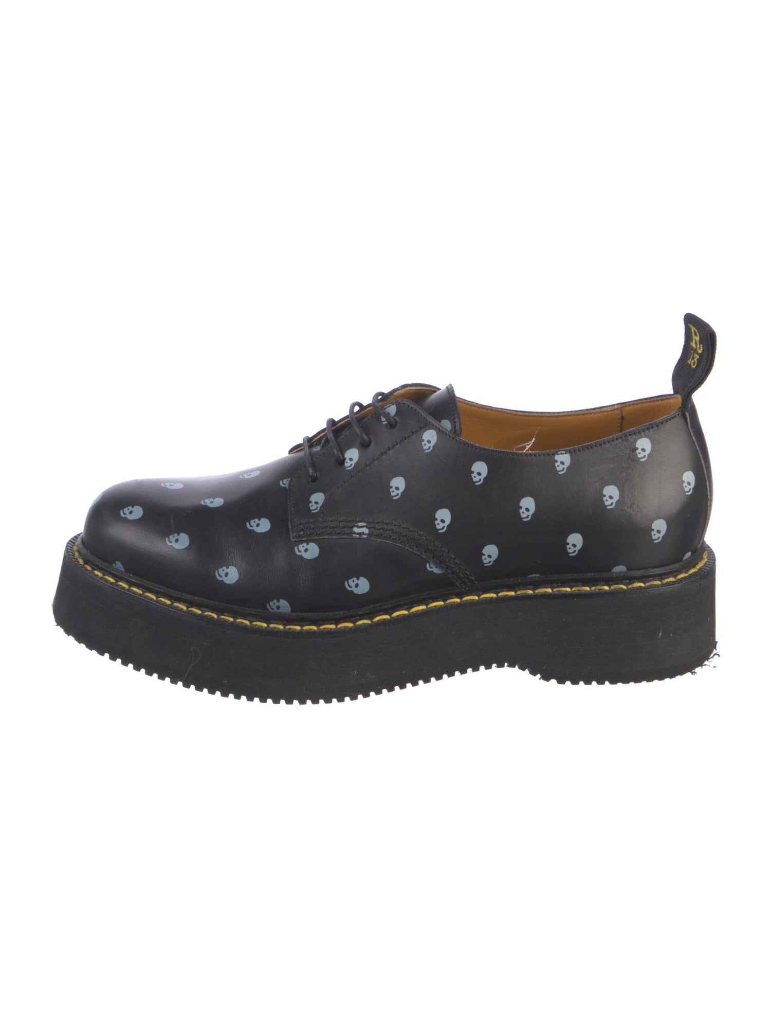 R13 Leather Printed Oxfords