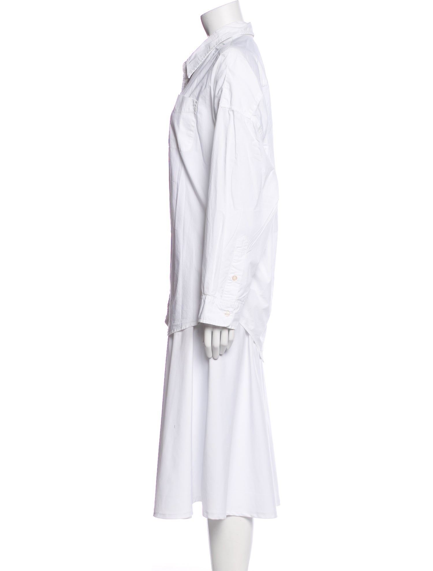 R13 Long Sleeve Button-Up Top